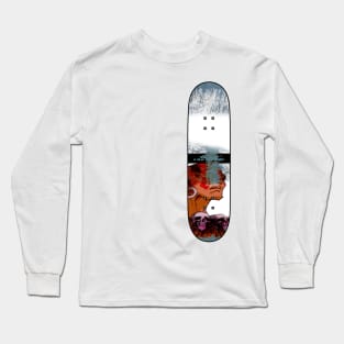 Distressed Skateboard - NC - Dhalsim Long Sleeve T-Shirt